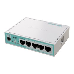 Mikrotik Hex Ruter Gigabit Ethernet Biały