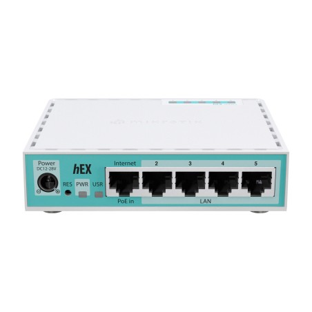Mikrotik Hex Ruter Gigabit Ethernet Biały