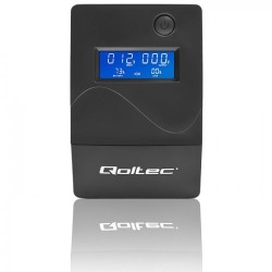 Qoltec Monolith Zasilacz Ups Podwójnej Konwersji (Online) 1 Kva 600 W 2 X Gniazdo Sieciowe