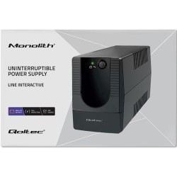 Qoltec Zasilacz Awaryjny Ups Line Interactive | Monolith | 850Va | 480W