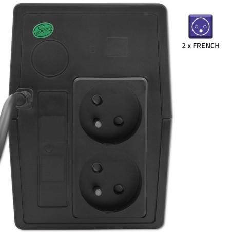 Qoltec Zasilacz Awaryjny Ups Line Interactive | Monolith | 850Va | 480W