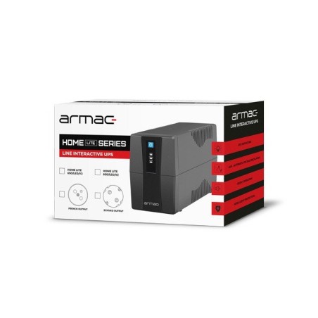 Ups Armac Home Lite Line-Int 2Xschuko Hl850F/Ledv2