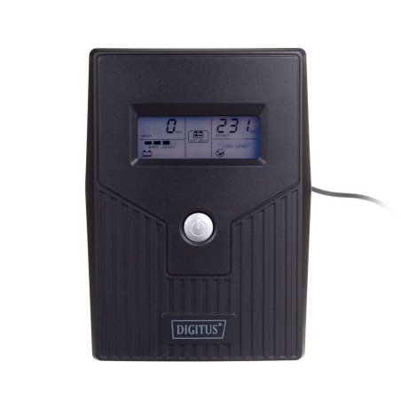 Digitus Ups Line-Ineractive Lcd Basic Zasilacz Awaryjny 600Va/360W Dn-170063-Lcd-B
