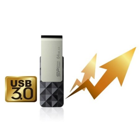 Pendrive Silicon Power Blaze B30 32Gb Usb 3.1 Kolor Czarny (Sp032Gbuf3B30V1K)