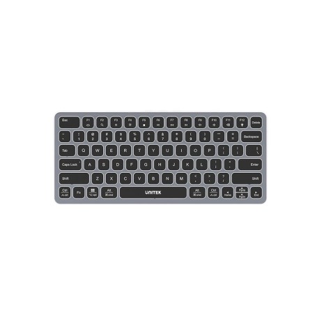 Unitek D1092A Klawiatura Usb Amerykański Międzynarodowy Szary