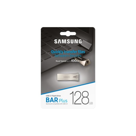 Samsung Flash Bar Plus 128Gb Muf-128Be3/Apc Silver