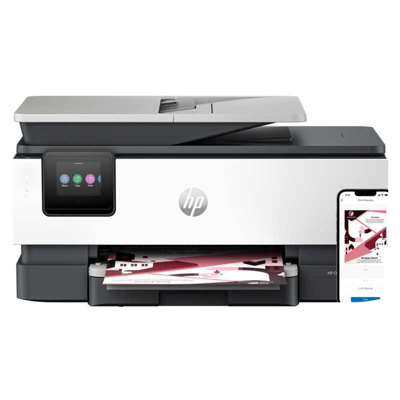 Hp Officejet Pro 8122E Bezprzewodowe All-In-One W Kolorze Drukarka, Instant Ink  Drukowanie Dwustronne