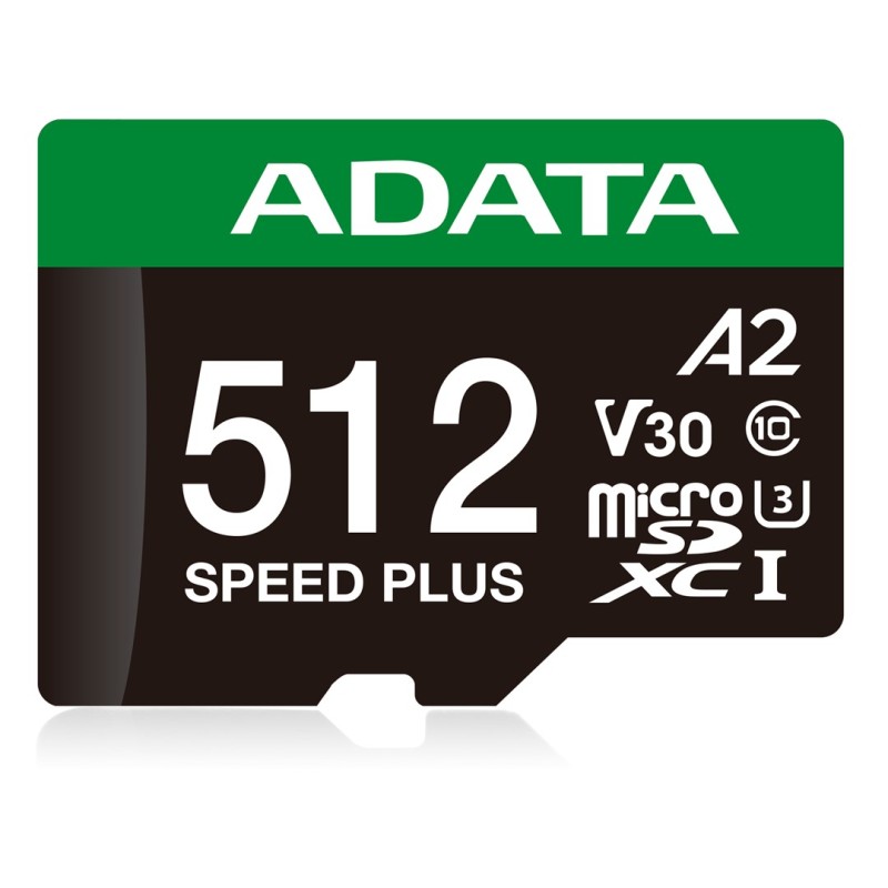 Karta Pamięci Memory Micro Sdxc 512Gb Uhs-I Adata Ud512Gui3V30A2Sp-Ra1