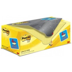 Karteczki Post-It 76X76Mm (654Cy-Vp20) Żółte (20X100)