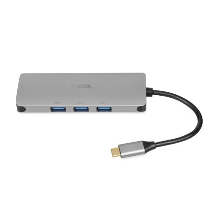Ibox Hub Usb Iuh3Rj4K Usb3.2 Lan Hdmi 4K Pd100W