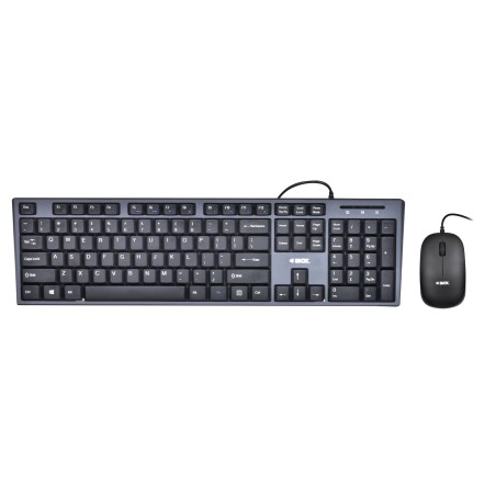Zestaw Klawiatura + Mysz Ibox Ikms606 (Usb 2.0  (Us)  Kolor Czarny  Optyczna  800 Dpi)
