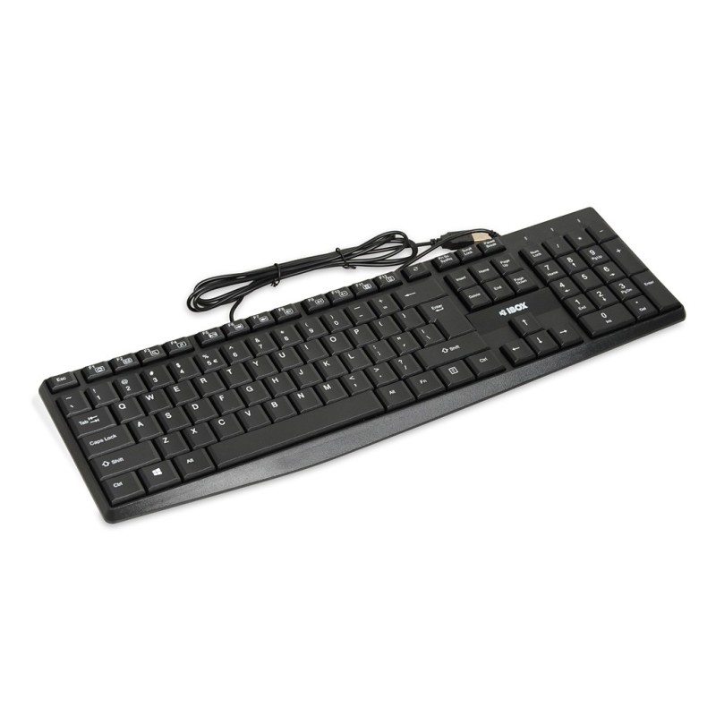 Ibox Klawiatura Przewodowa Eris, Black