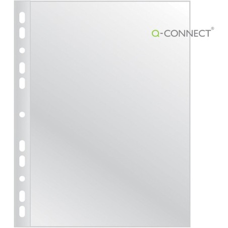Koszulki Q-Connect A4/90Μm Poszerzane Krystaliczne (50)