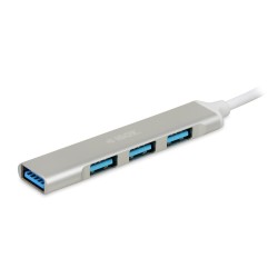 Hub I-Box 4-Portowy Usb3.0 + Usb 2.0, Slim