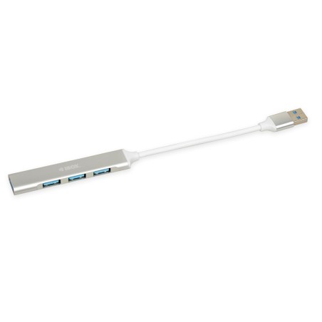 Hub I-Box 4-Portowy Usb3.0 + Usb 2.0, Slim