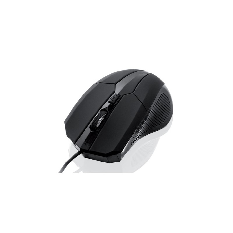Mysz Ibox I005 Laserowa Przewodowa, Usb Imlaf005 (Laserowa  1600 Dpi  Kolor Czarny)