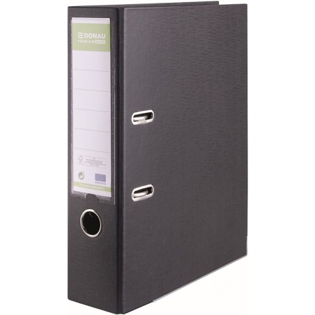 Segregator Donau Premium Maxi Fsc A4/80Mm Czarny