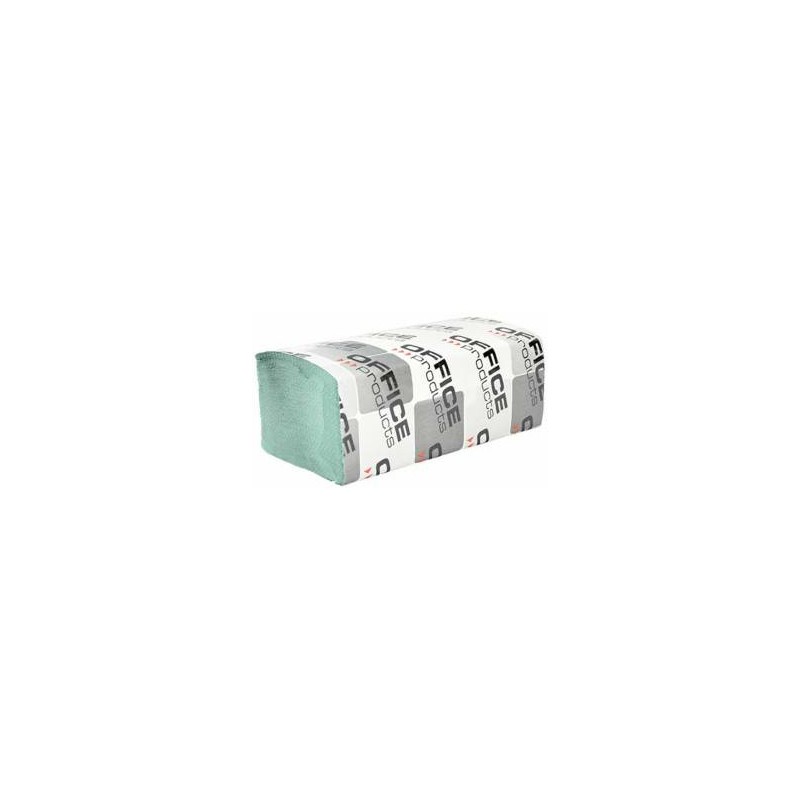 Ręczniki Składane Office Products Zz 1W Makulatura Zielone (20X200)