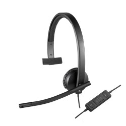 Logitech H570E Zestaw Słuchawkowy Przewodowa Opaska Na Głowę Biuro/Centrum Telefoniczne Usb Typu-A Czarny
