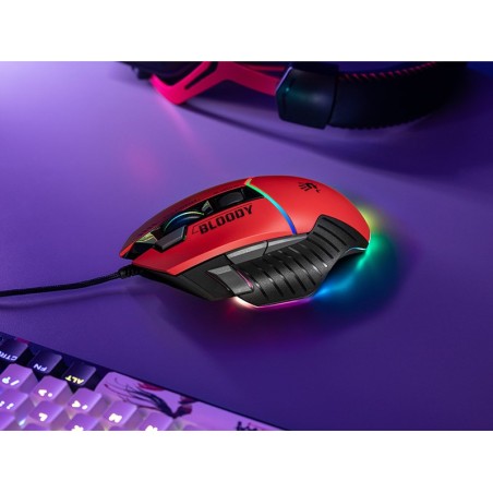 A4Tech Mysz W95Max Usb Sports Red A4Tmys47257