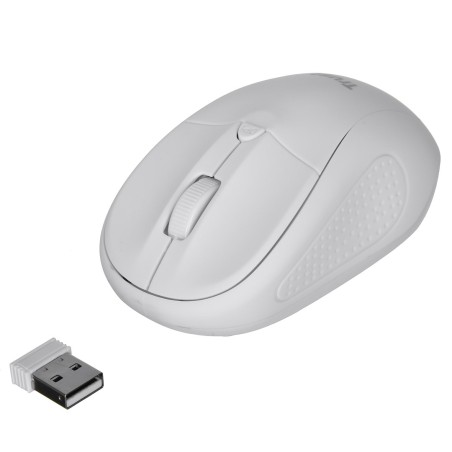 Mysz Trust Primo Wireless Mouse Matt White