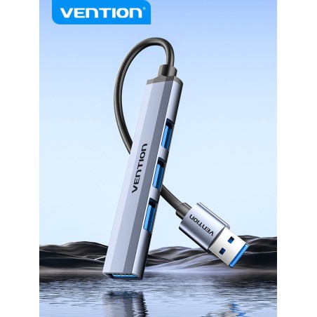Mini Hub Usb 3.0 Vention 4W1  0.15M