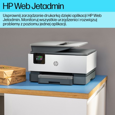 Hp Officejet Pro 9120B Bezprzewodowe All-In-One W Kolorze Drukarka, Drukowanie Dwustronne  Kopiowanie, Skanowanie
