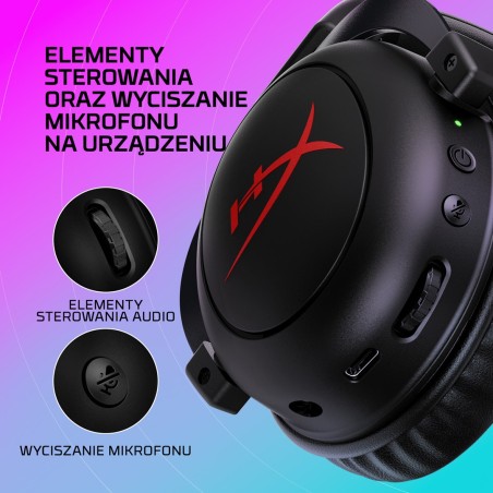 Bezprzewodowy Zestaw Słuchawkowy Do Gier Kingston Hyperx Cloud Ii Core
