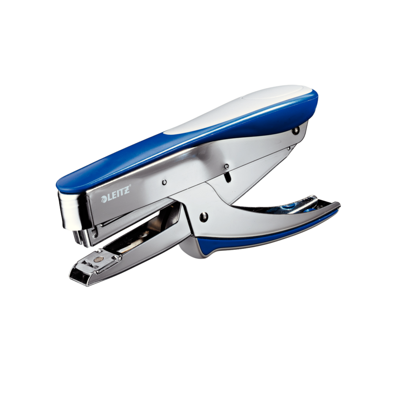 Zszywacz Nożycowy Metaliczny Niebieski (24/6) 30 Kartek 55480033 Leitz