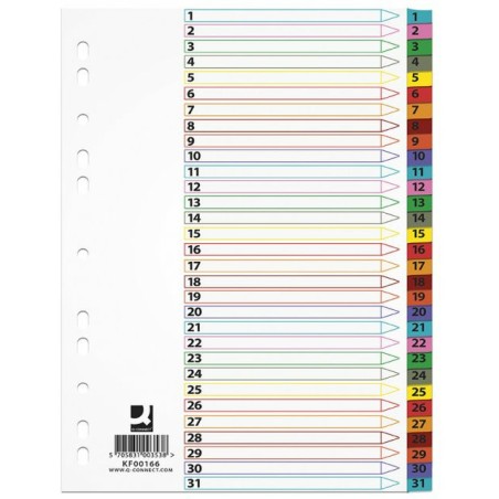 Przekładki Mylar Q-Connect A4