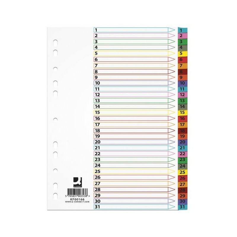 Przekładki Mylar Q-Connect A4