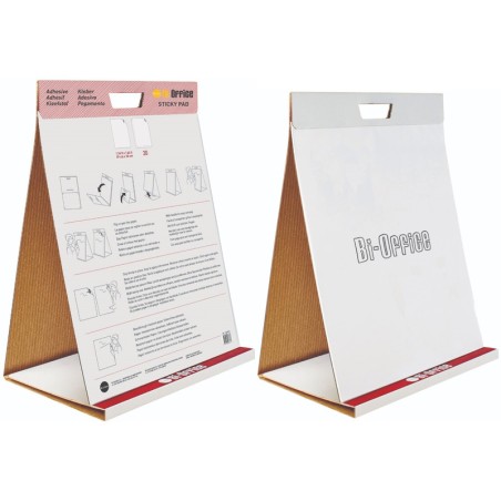 Flipchart Blok Bi-Office 50X58.5Cm Samoprzylepny Gładki
