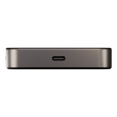 Zens Slim Qi2 Aluminium Powerbank - Magnetyczny Powerbank 10000 Mah Kompatybilny Z Magsafe I Qi2 (Black)