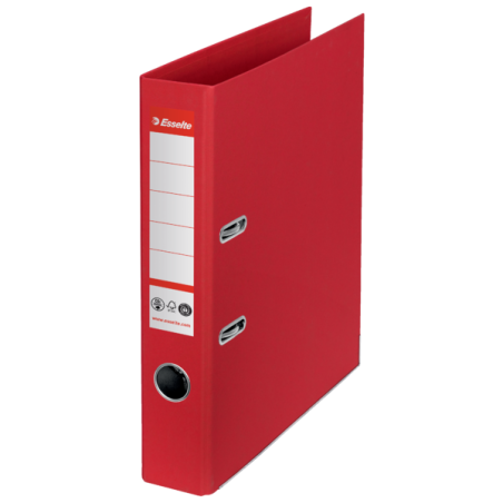 Segregator Esselte No.1 Neutralny Pod Względem Emisji Co2, A4, Szer. 50 Mm, Czerwony 627575