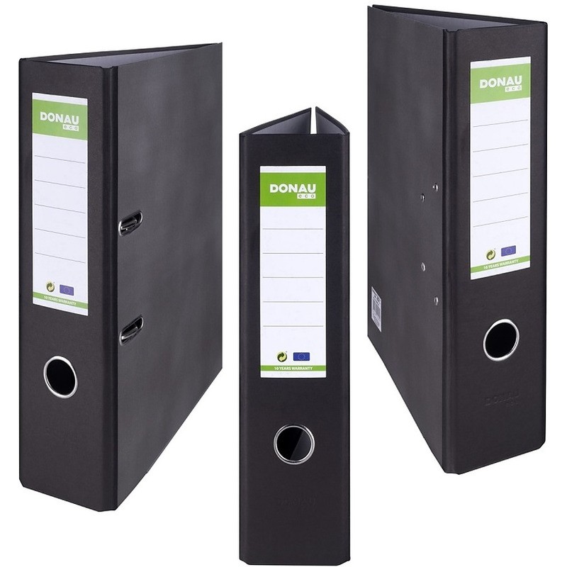 Segregator Donau Eco A4/80Mm Czarny