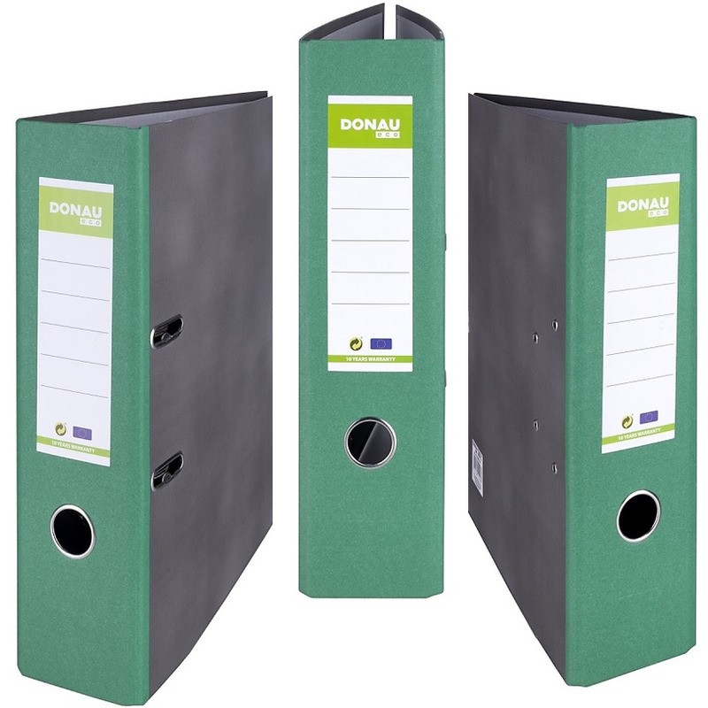 Segregator Donau Eco A4/80Mm Zielony