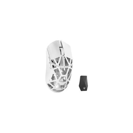 Wlmouse Beast X Max Solid Sides Gaming Maus, Omron Optical Switches - Weiß