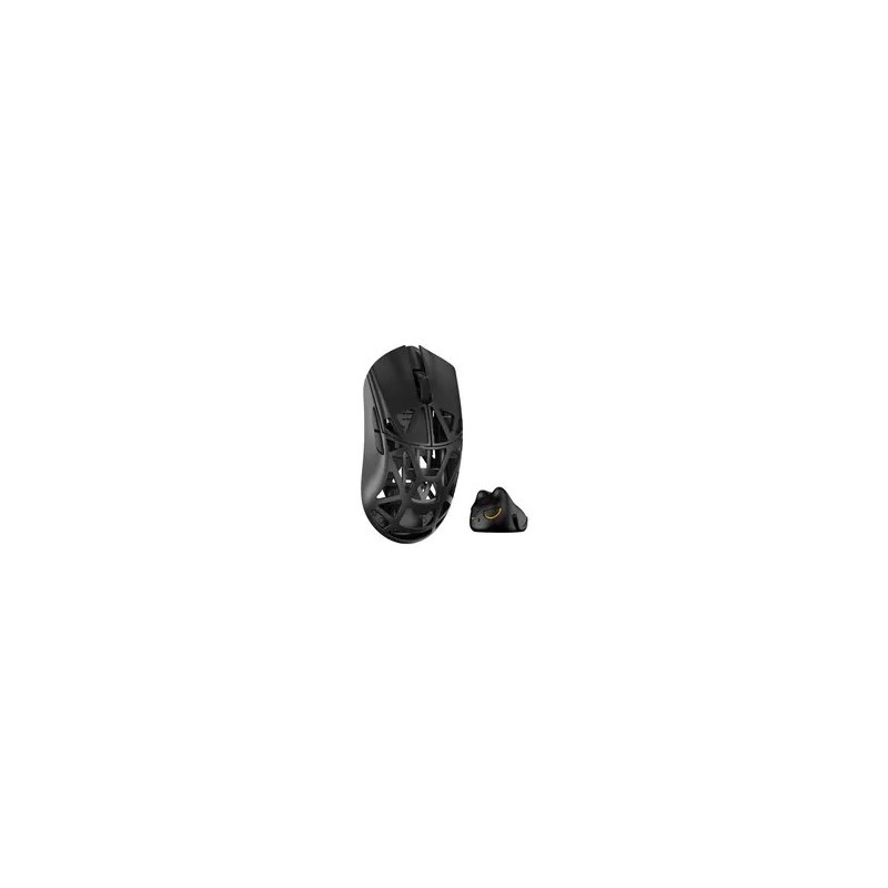 Wlmouse Beast X Pro Solid Sides Gaming Maus, Omron Optical Switches - Schwarz
