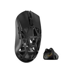 Wlmouse Beast X Pro Solid Sides Gaming Maus, Omron Optical Switches - Schwarz