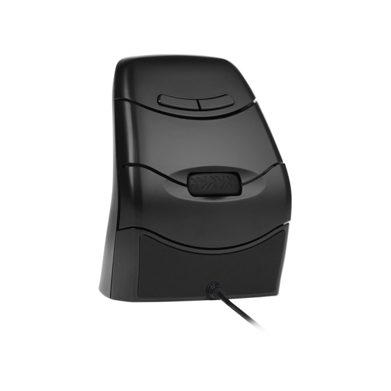 Mysz Pionowa Bakker Elkhuizen Dxt 3 - Ergonomiczna, Prawo- I Leworęczna - Optyczna - 7 Przycisków - Bezprzewodowa, Przewodowa - 