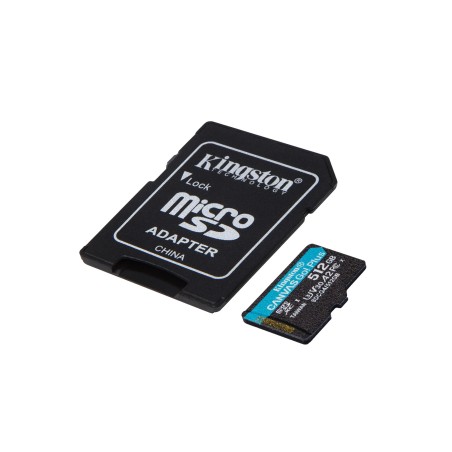 Kingston Microsdxc Canvas Go Plus 512Gb + Adapter