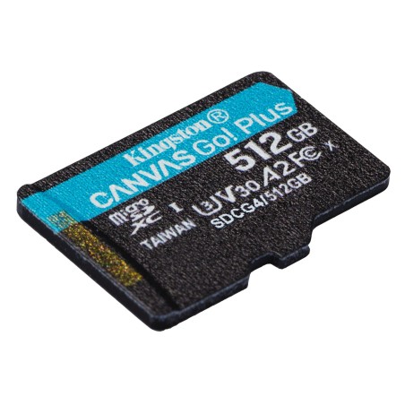 Kingston Microsdxc Canvas Go Plus 512Gb + Adapter