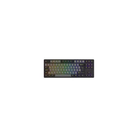 Akko Black & Gold 5087S Gaming Tastatur, Rgb – Akko V3 Cream Yellow Pro Switches, Iso De, Schwarz & Gold