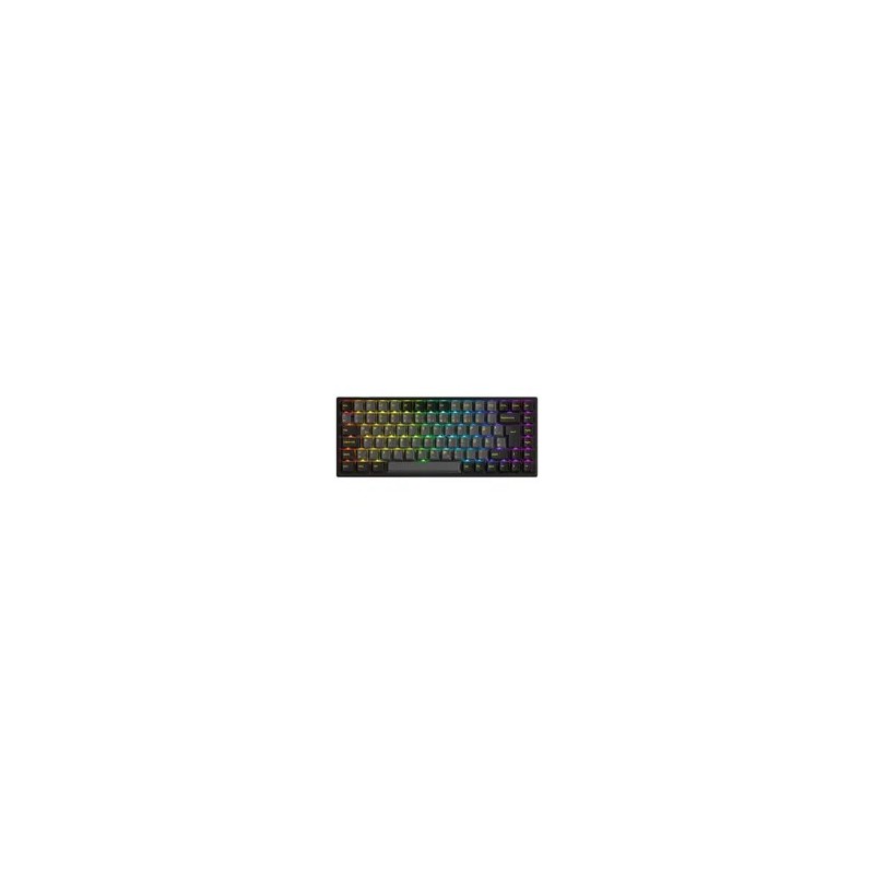 Akko Black & Gold 3084B Plus Gaming Tastatur, Rgb – Akko V3 Cream Yellow Pro Switches, Iso De, Schwarz & Gold