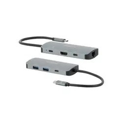 Mobilis Usb-C Docking Station 7 In 1 100 W Max