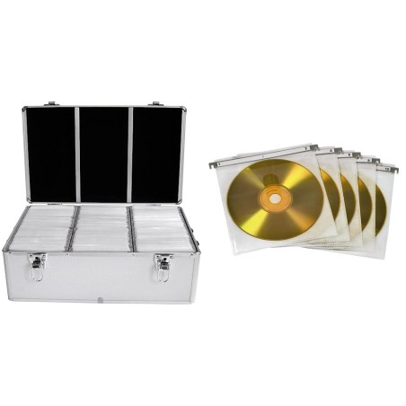 Mediarange Box77 Opakowania Na Płyty Cd Obudowa Pudełkowa 500 Dysków Srebrny