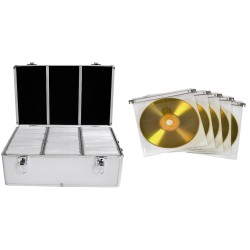 Mediarange Box77 Opakowania Na Płyty Cd Obudowa Pudełkowa 500 Dysków Srebrny