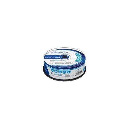 Mediarange Bd-R Dual Layer 50Gb 6X Voll Bedruckbar 25Ercakeb