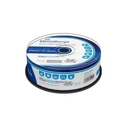 Mediarange Bd-R Dual Layer 50Gb 6X Voll Bedruckbar 25Ercakeb
