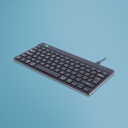 R-Go Tastatur Compact Break Uk-Layout     Verkabelt  Schwarz